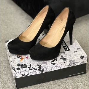 Black heels